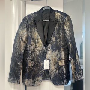 Fashion Nova Men - Owen Textured Blazer - Size L